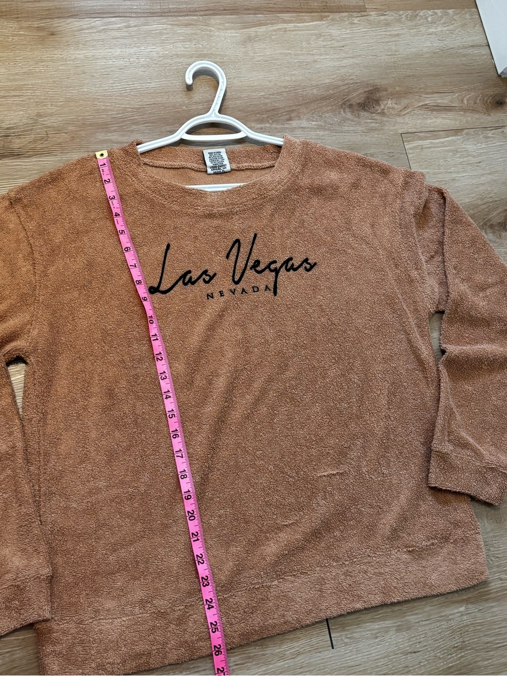 Las Vegas Nevada Cozy Knit Sweater - Brown - Picture 3 of 8
